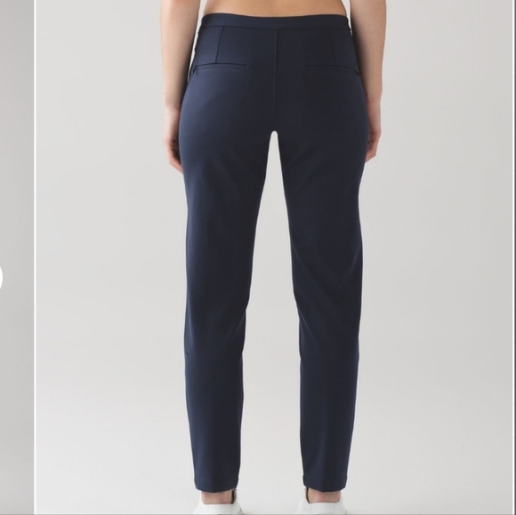 Lululemon City Trek Trouser (Ponte) Inkwell 8 - Picture 4 of 16
